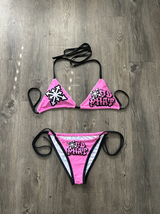 Oso Phat “Directional” 2 Piece Swim Set