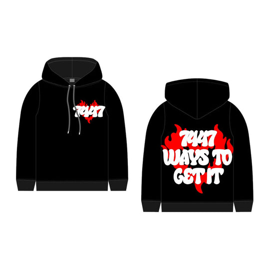 “7447 Ways To Get It” Hoodie